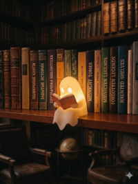 Ночник-привидение «Маленький Читатель»