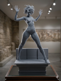 Коллекционный Garage Kit: Leeloo, 35 см | Экстремальная детализация 14K